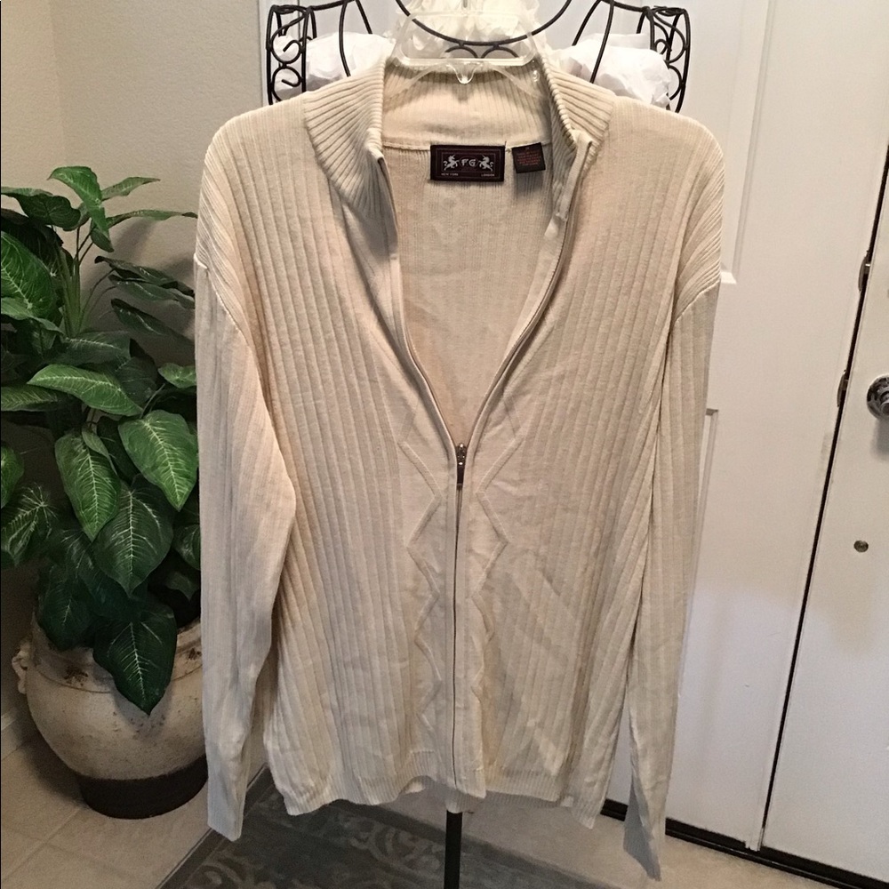 Men’s zip-up sweater